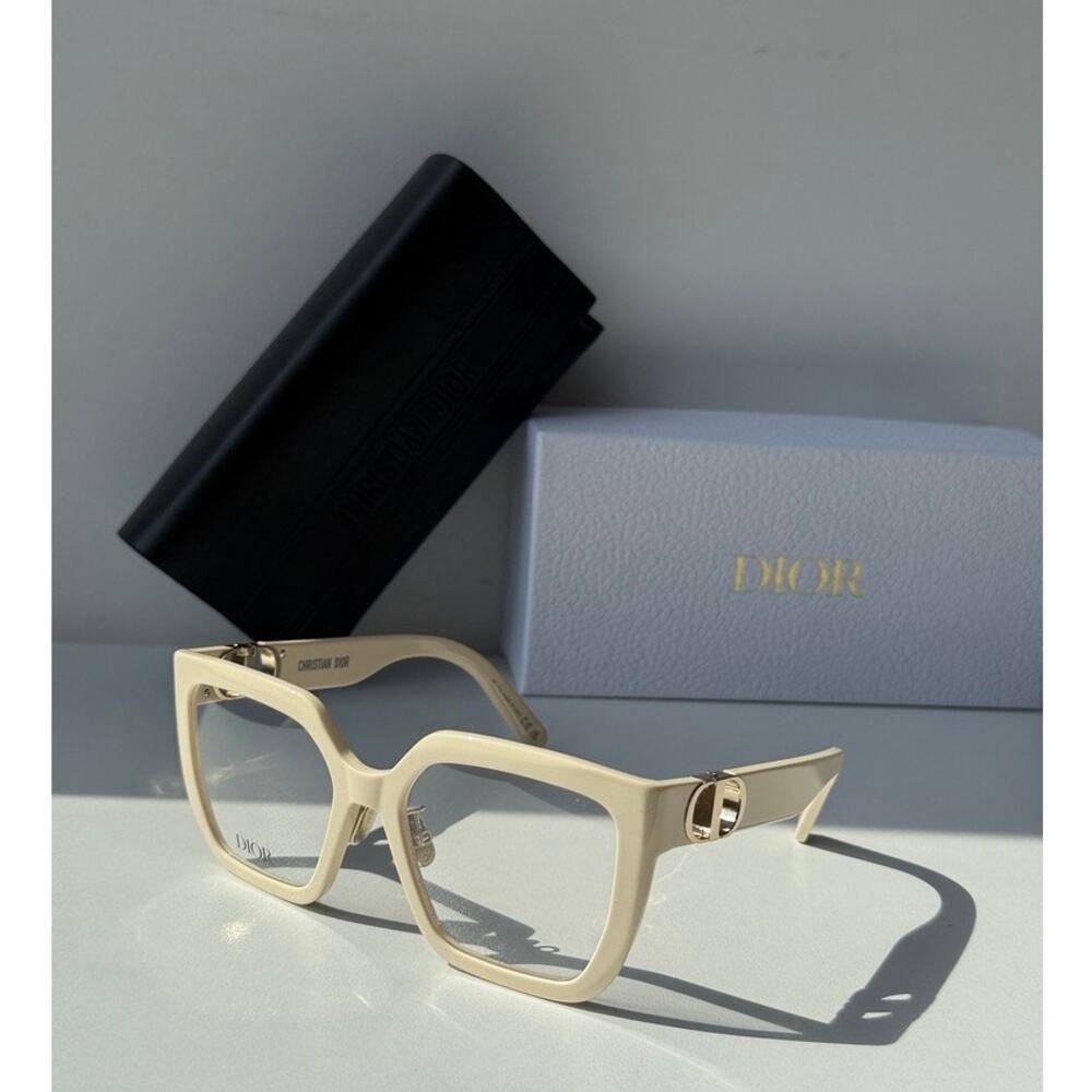 NEW Dior 30MontaigneO S1F Eyeglasses Frames in Ivory White